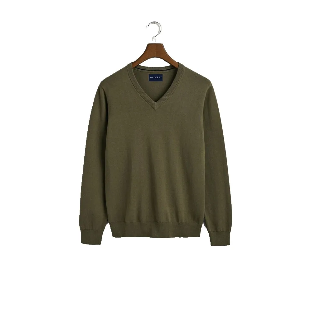 

Свитер Hackett HM7000146 v neck, зеленый