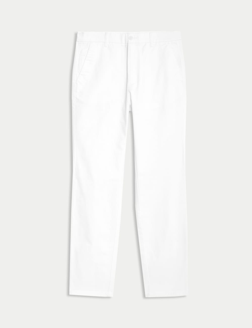 

Брюки-чиносы Regular Fit Stretch Marks & Spencer, белый