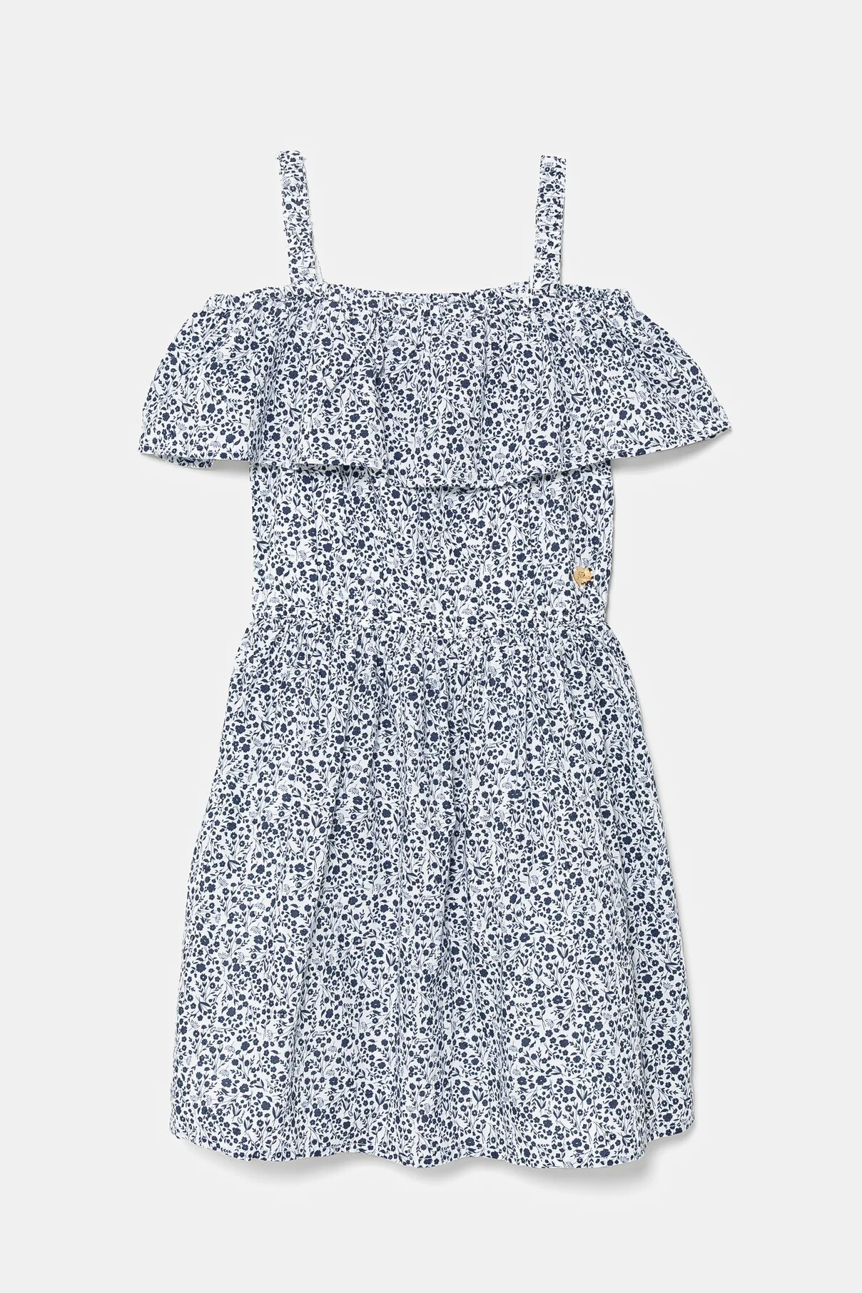 

Хлопковое платье для детей Guess, синий