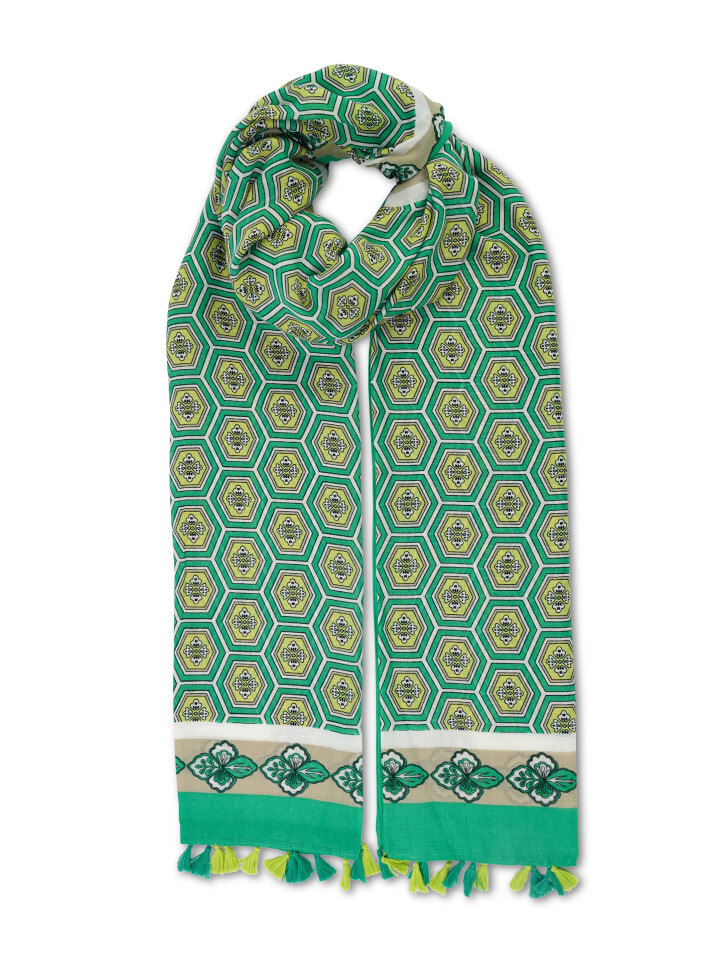 

Шарф Harpa, цвет green/lime