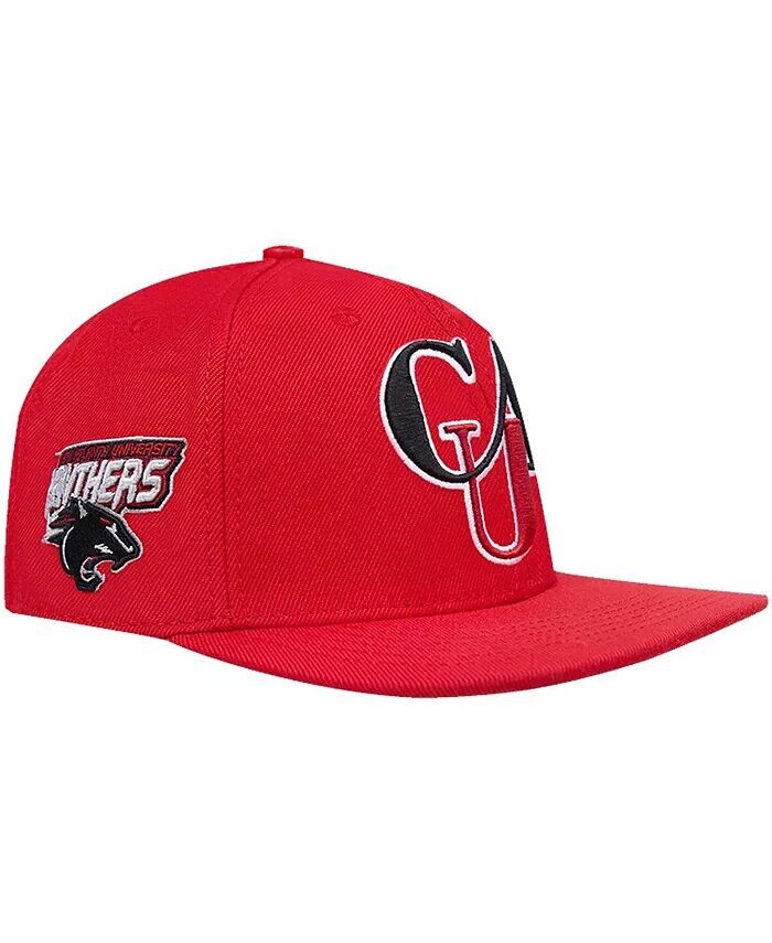

Мужская красная кепка Clark Atlanta University Panthers Evergreen CAU Snapback Pro Standard