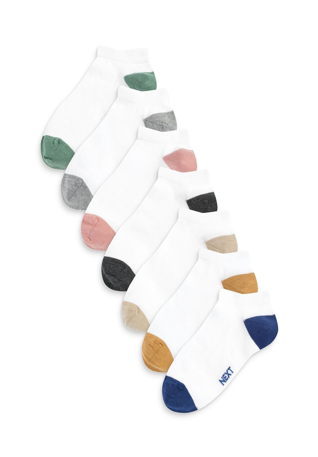 

Носки 7 PACK RICH TRAINER Next, цвет white bright heel and toe