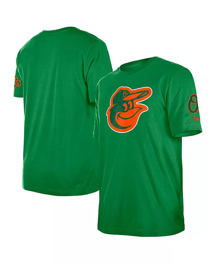 

Мужская футболка Kelly Green Baltimore Orioles с клевером ко Дню Святого Патрика New Era