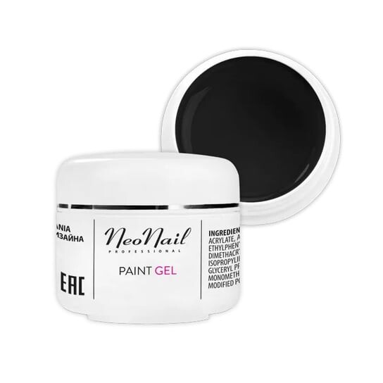 

Декорирующий гель PAINT GEL BLACK PEARL 5 мл NEONAIL