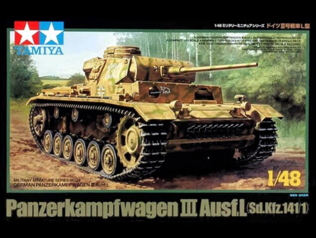 

Tamiya 32524 1:48 Panzerkampfwagen III Ausf.L