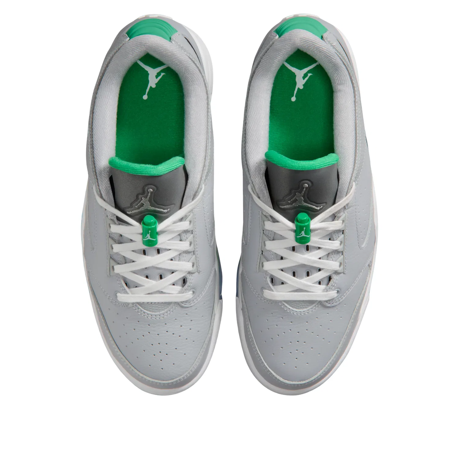 Кроссовки Jordan Sixty Plus Low 'Wolf Grey Lucky Green' IH2047-001, серый — фото 2