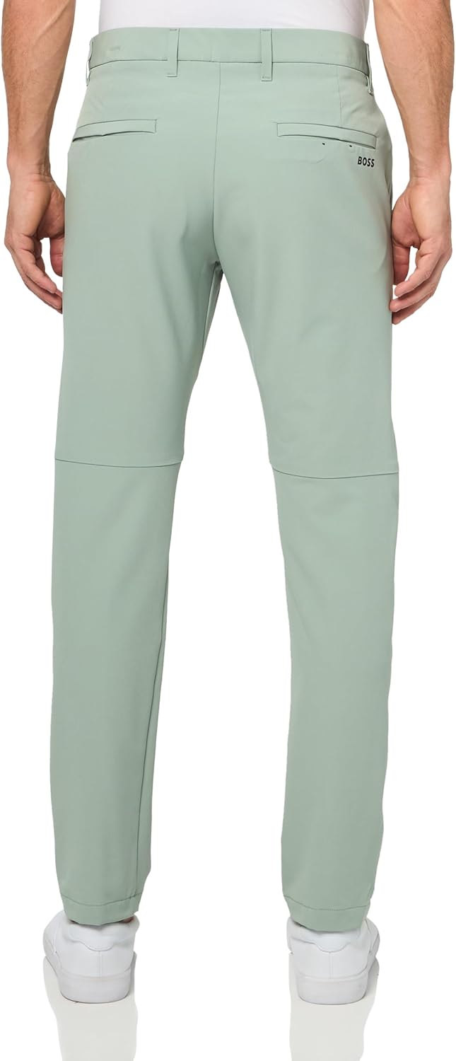 Брюки BOSS Men's T_Commuter-Slim 10268853 01, Iceberg Green — фото 2