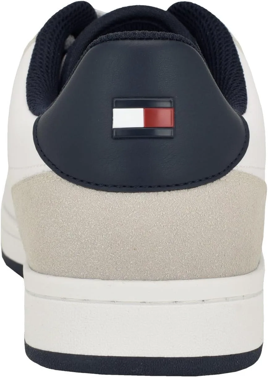 Кроссовки Tommy Hilfiger Mens Lildar, белый/темно-синий/серый — фото 3