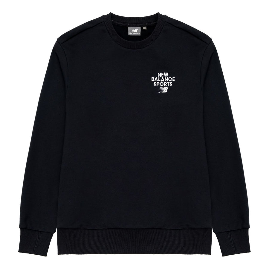 

Свитер New Balance Sportswear Sweatshirt 'Black', черный