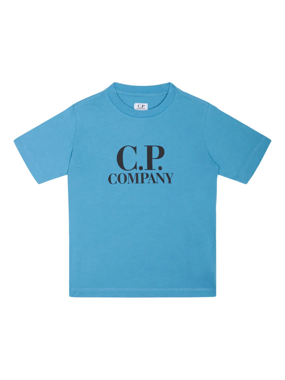 

Футболка с логотипом C.P. Company Kids, синий