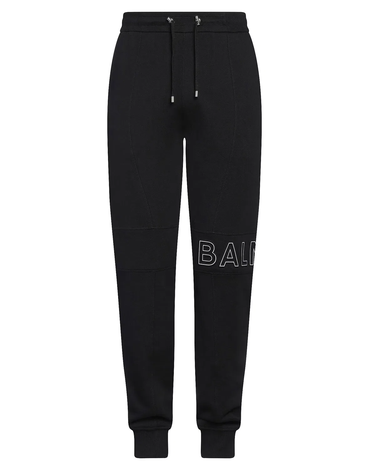 Трикотажные брюки BALMAIN черные