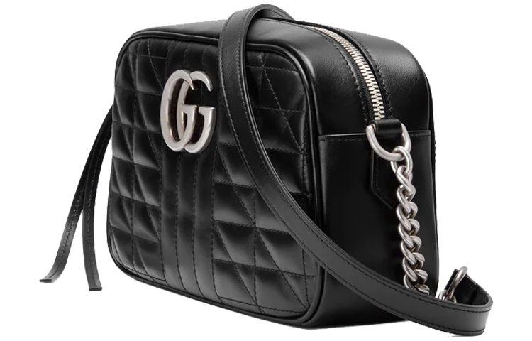 Женская сумка через плечо Gucci GG Marmont из стеганой кожи — фото 2