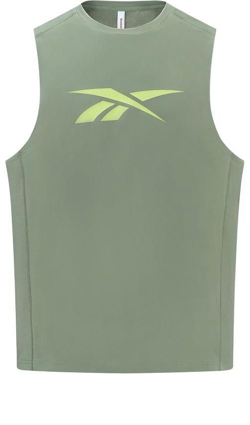 

Топ Reebok Workout Tank Top 'Green' 24SRM419MGL2, зеленый
