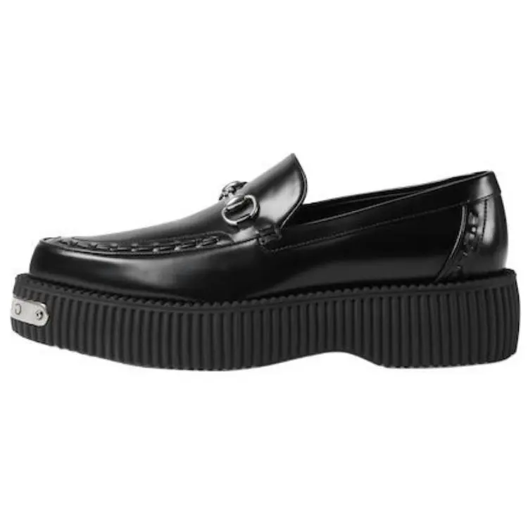 

Лоферы Horsebit мужские черные Gucci