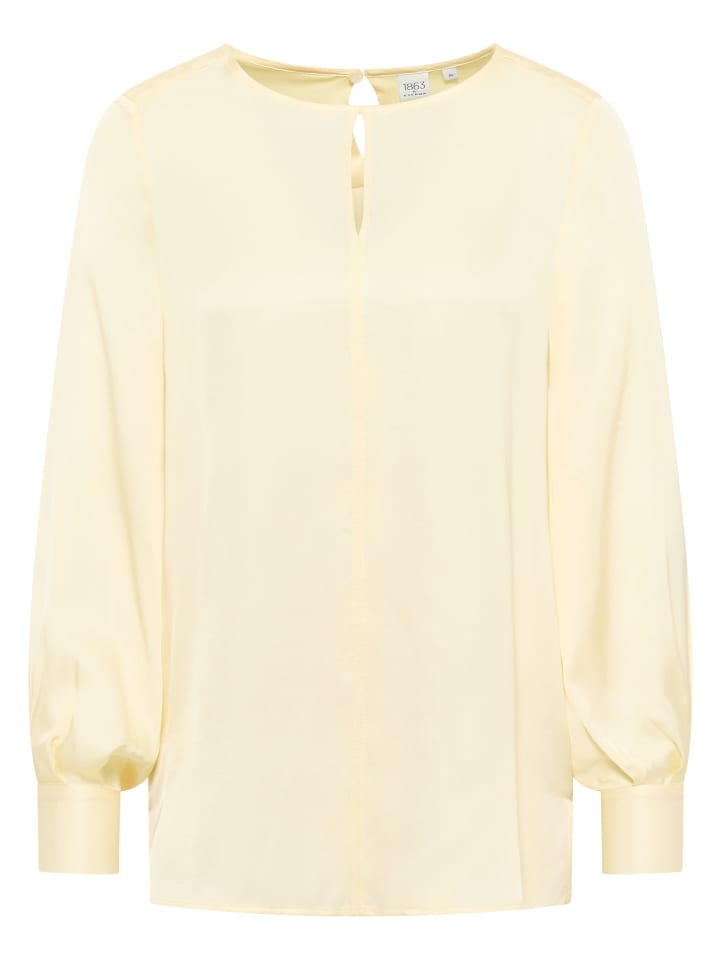 

Eterna Свободная блузка желтого цвета