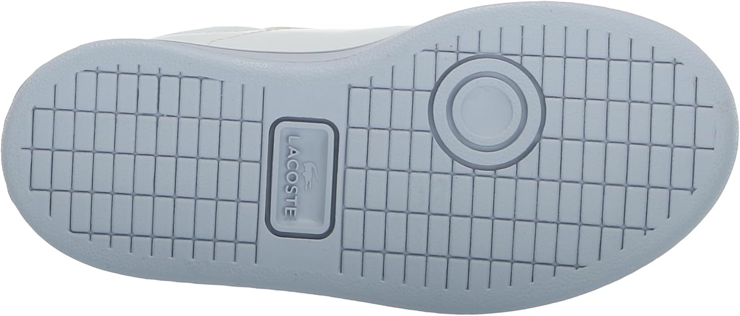 Laceste Unisex-Child Infant's Carnaby Pro кроссовки (Retired Edition) Lacoste, Grey Rinse/Navy Blue — фото 4