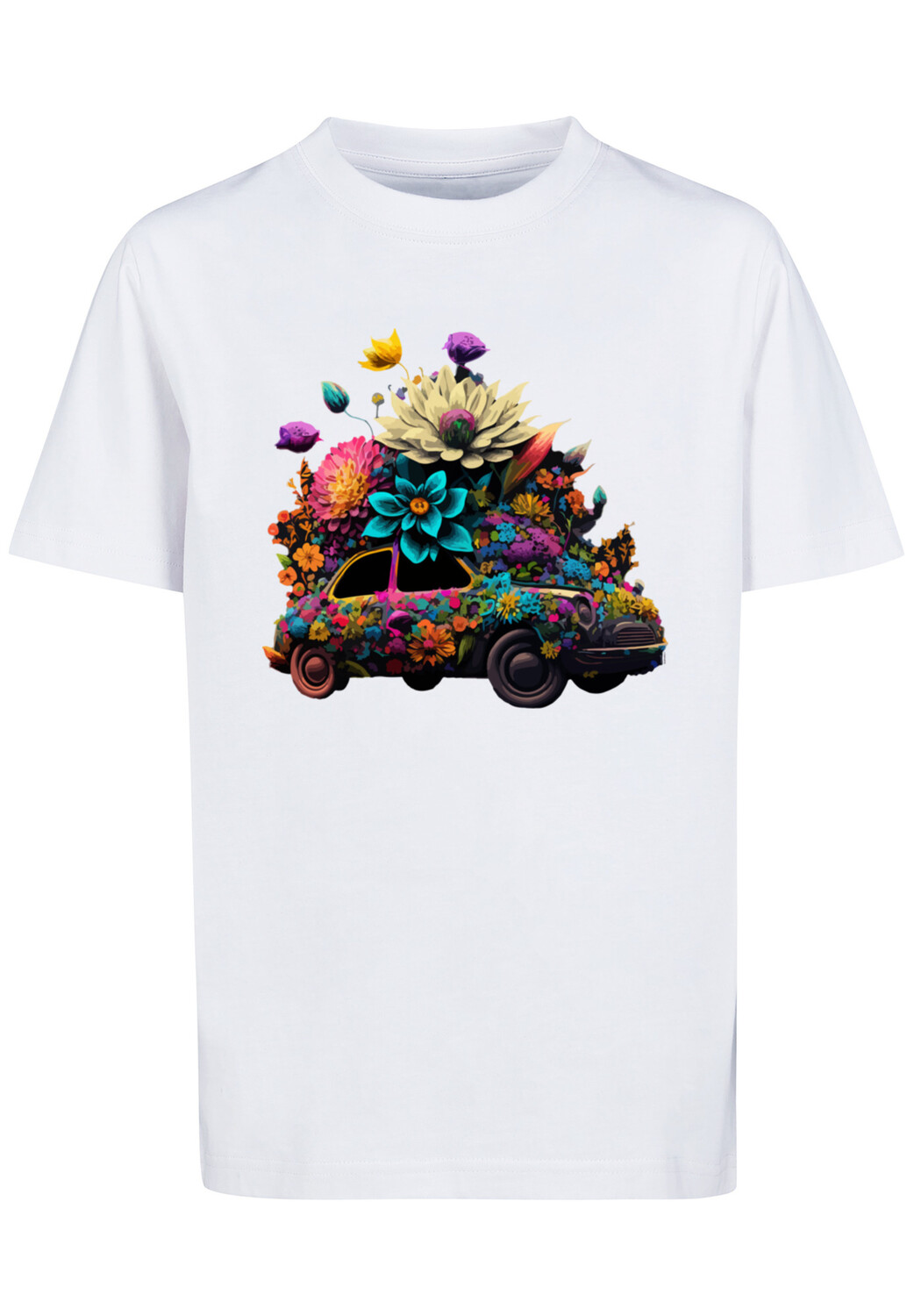 

Футболка F4NT4STIC Blumen Auto Unisex Tee, белый