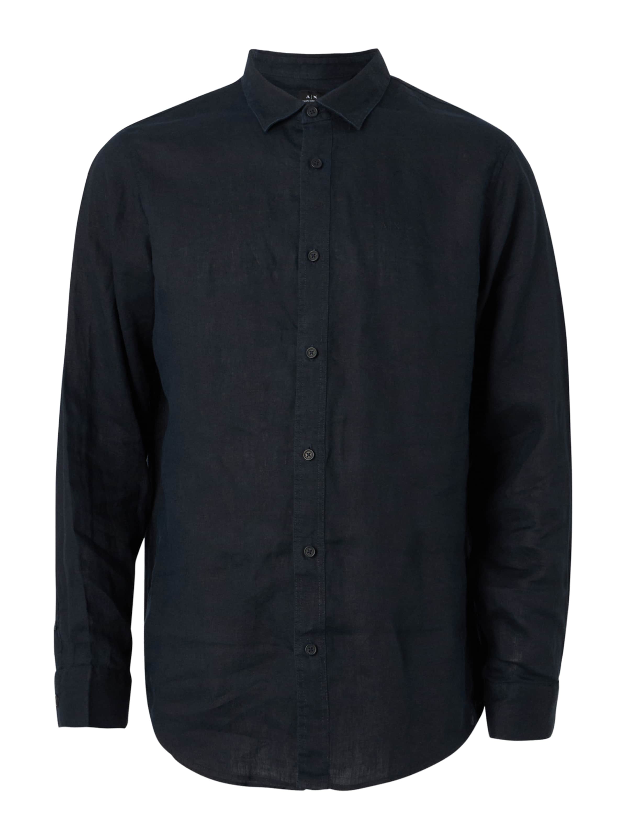 

ARMANI EXCHANGE Рубашка на пуговицах Regular fit в цвете Marine Blue