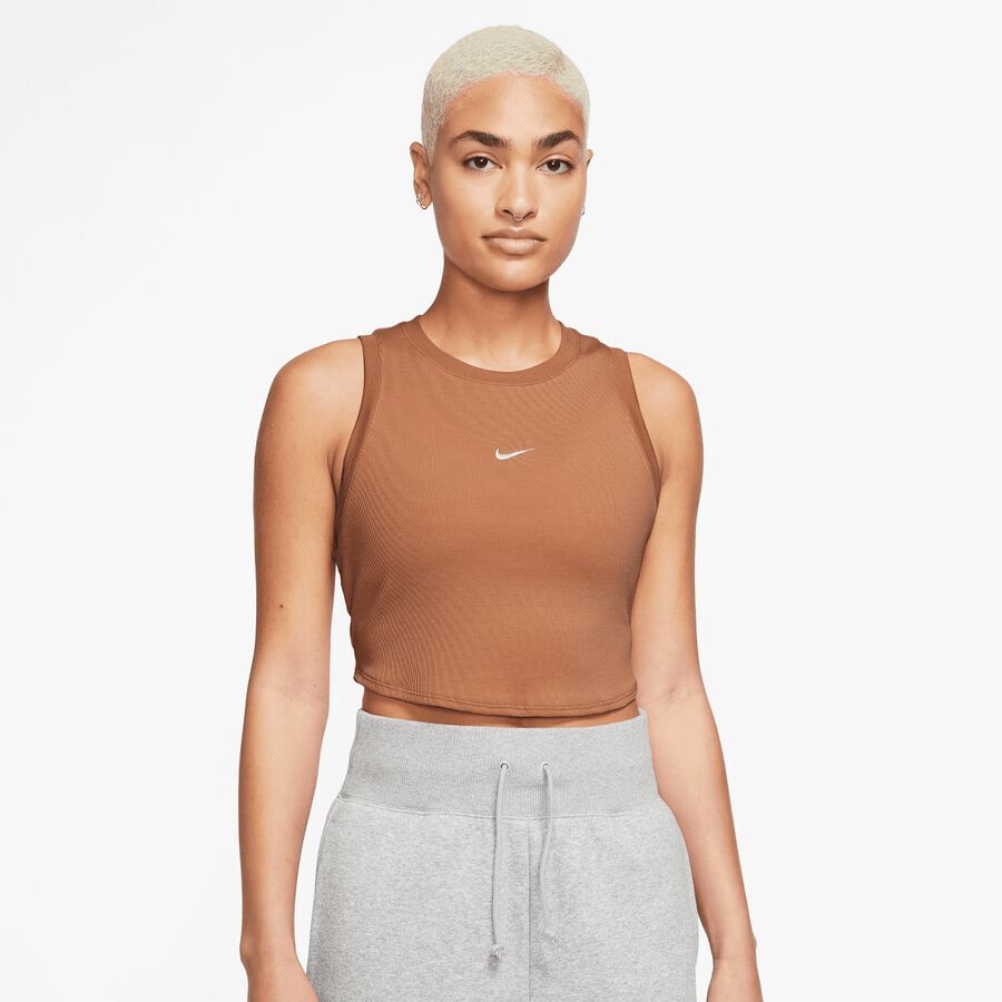 

Майка Sportswear Chill Knit NIKE, цвет terra blush/sail