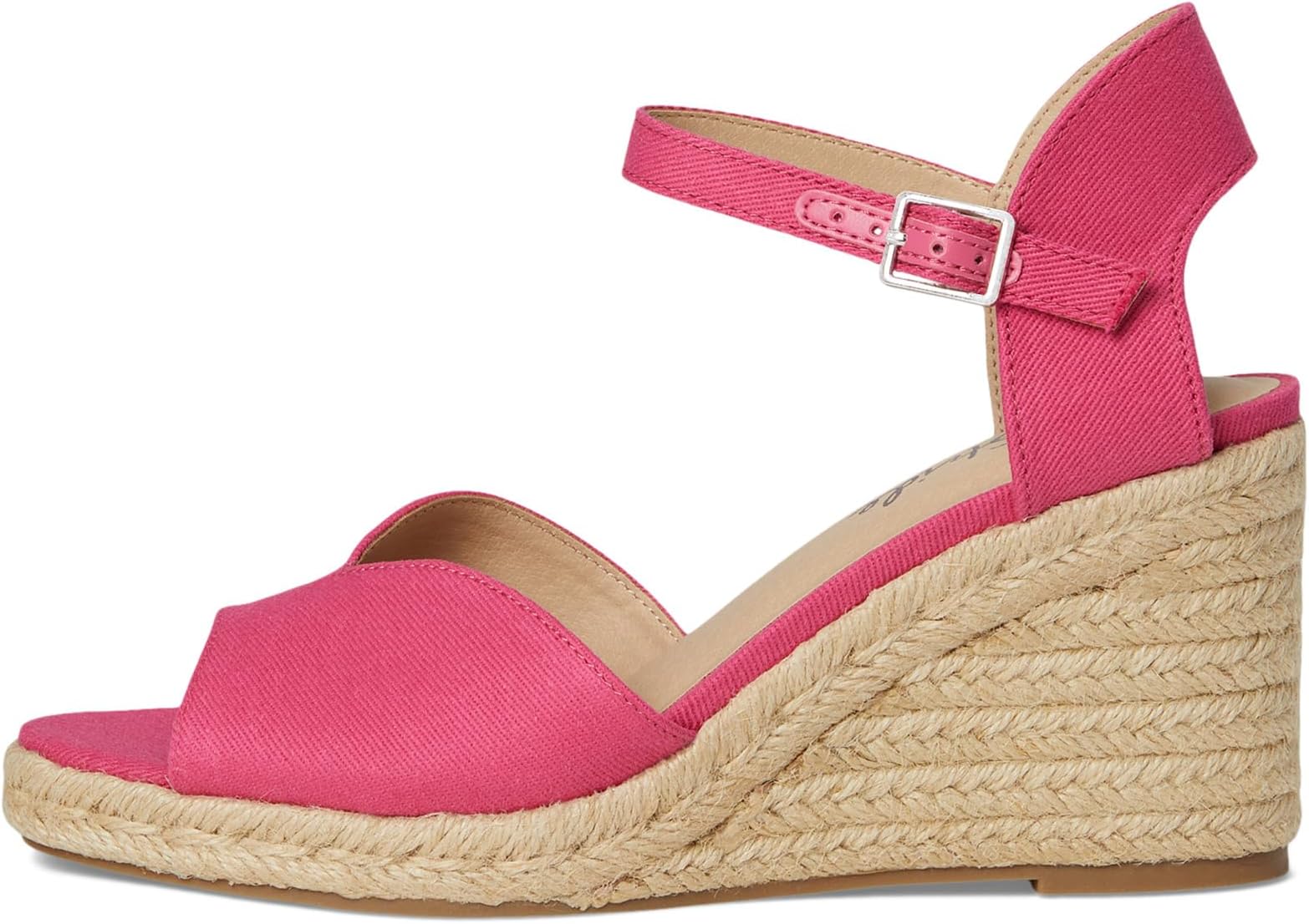 Сандалии LifeStride Tess Wedge Espadrille Sandals, цвет French Pink — фото 4