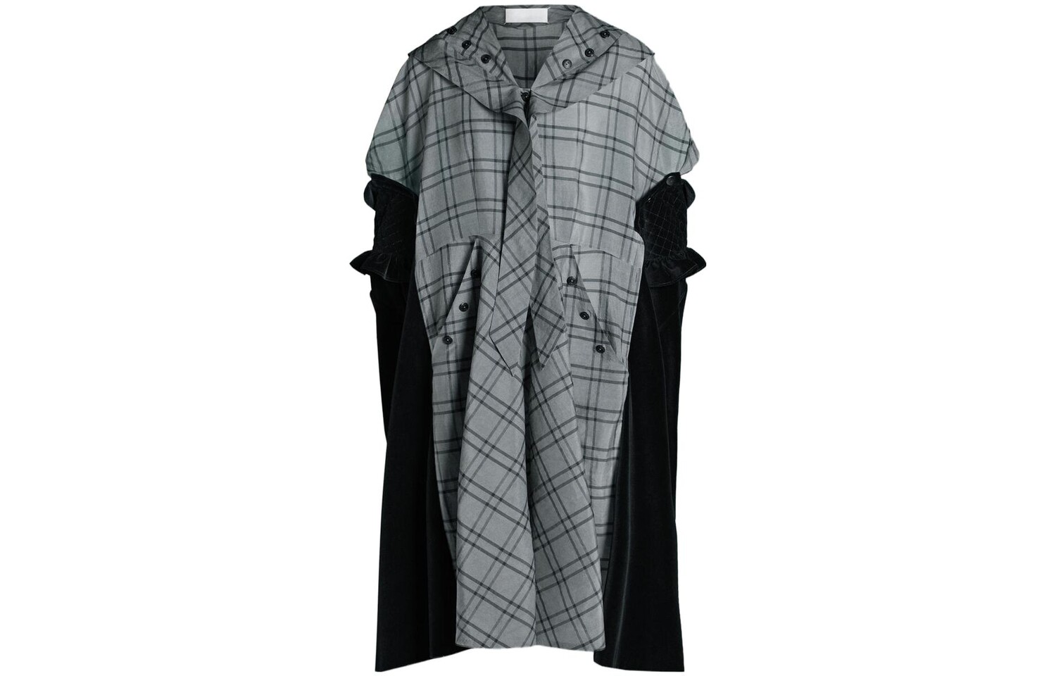 

Платье Maison Margiela с длинными рукавами, серый