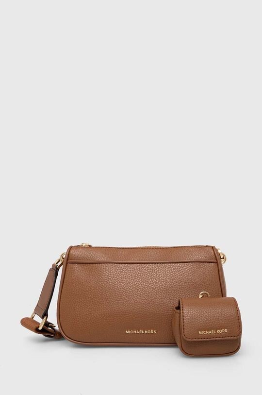 

Кожаная сумочка Michael Michael Kors, коричневый