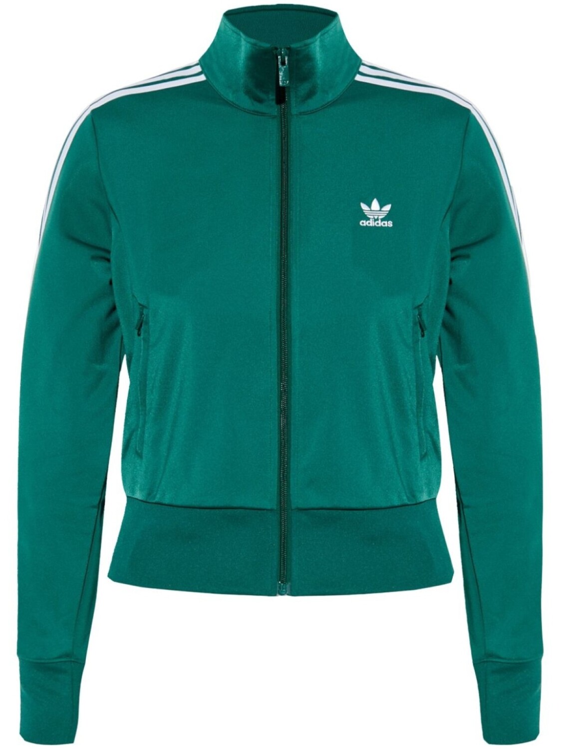

Толстовка с логотипом Adidas на молнии, зеленый