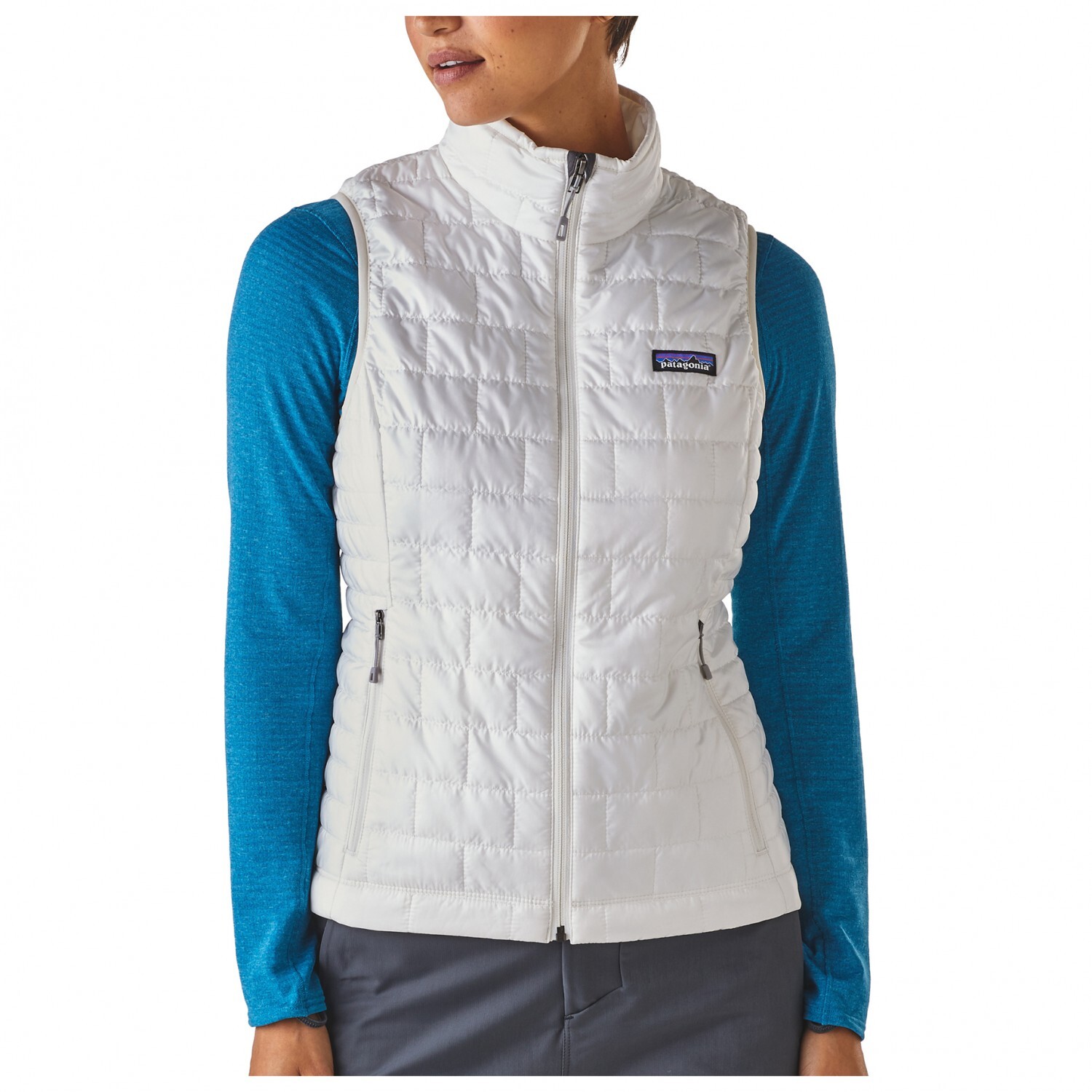 Жилет из синтетического волокна Patagonia Women's Nano Puff Vest, черный — фото 2