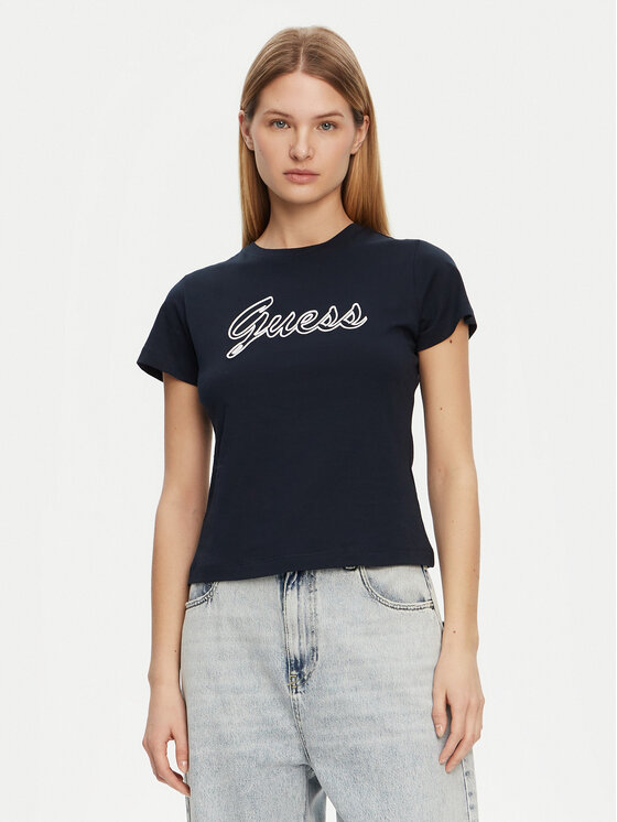 

Облегающая футболка V5GI02 K9RM1 Guess, синий