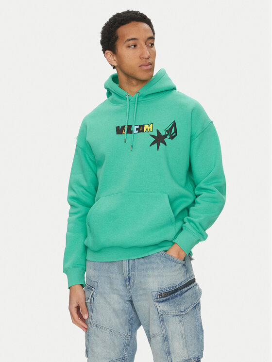 

Свободный крой толстовка Bob Mollema 1 A4112505 Volcom, зеленый