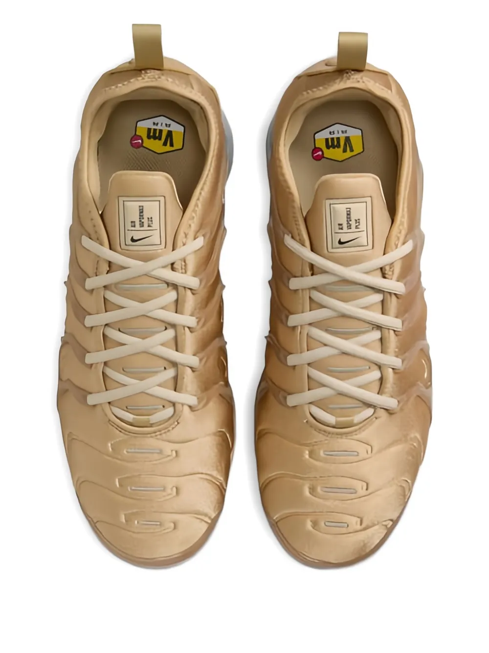 Кроссовки Air VaporMax Plus Parachute Beige Nike, нейтральный — фото 4
