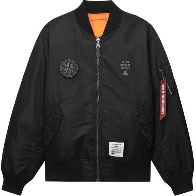 

Alpha Industries Мужская пуховая куртка, BKX/Black