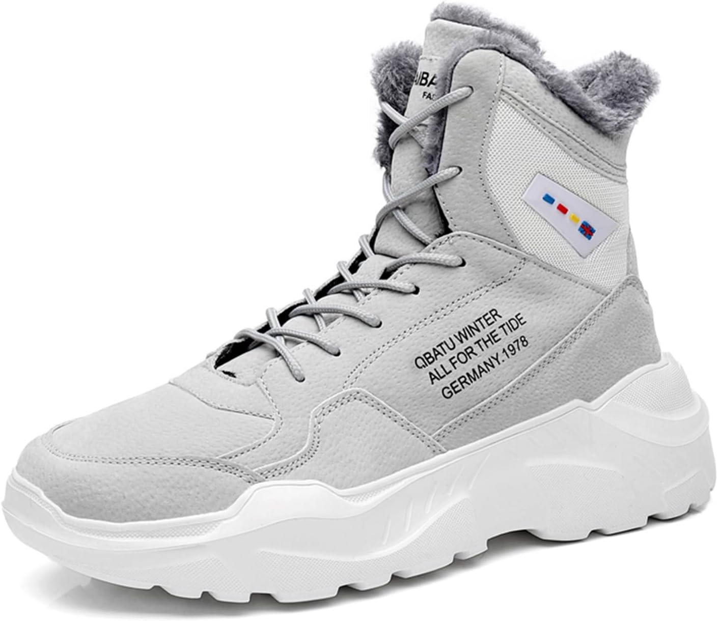 

Кроссовки GSIGUL для мужчин, модные высокие кеды, мужские беговые кроссовки, спортивная и повседневная обувь для тренировок и прогулок, серый