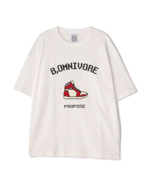 

BEAVER Футболка с коротким рукавом, B omnivore, белый