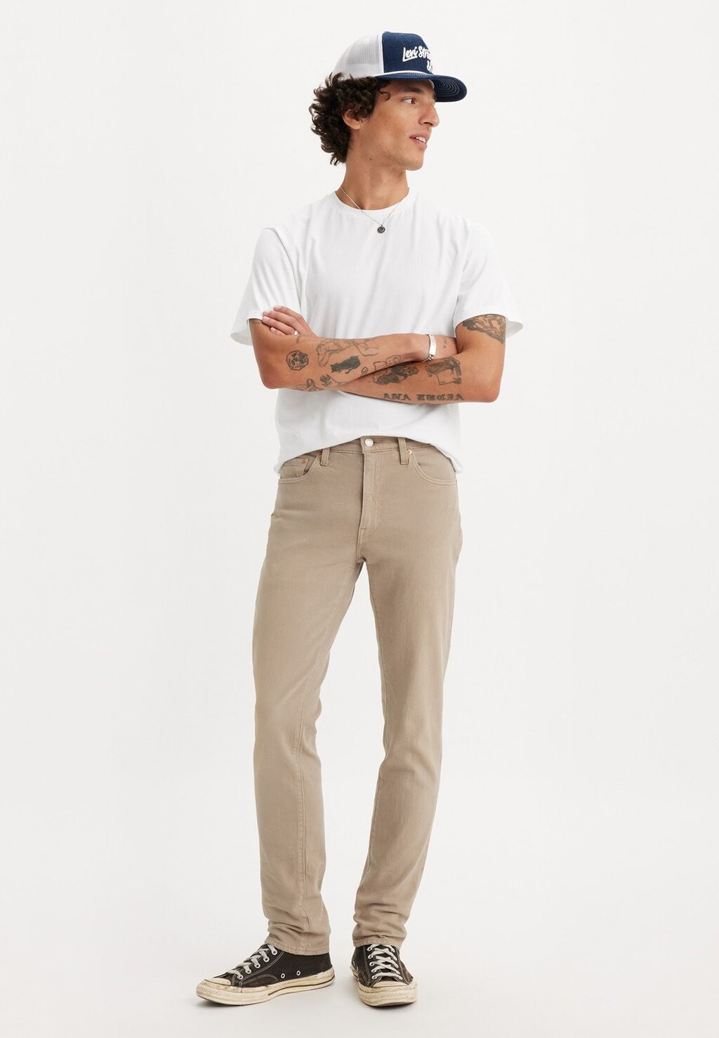 

Джинсы приталенного кроя 511 Slim Levi's, цвет paper