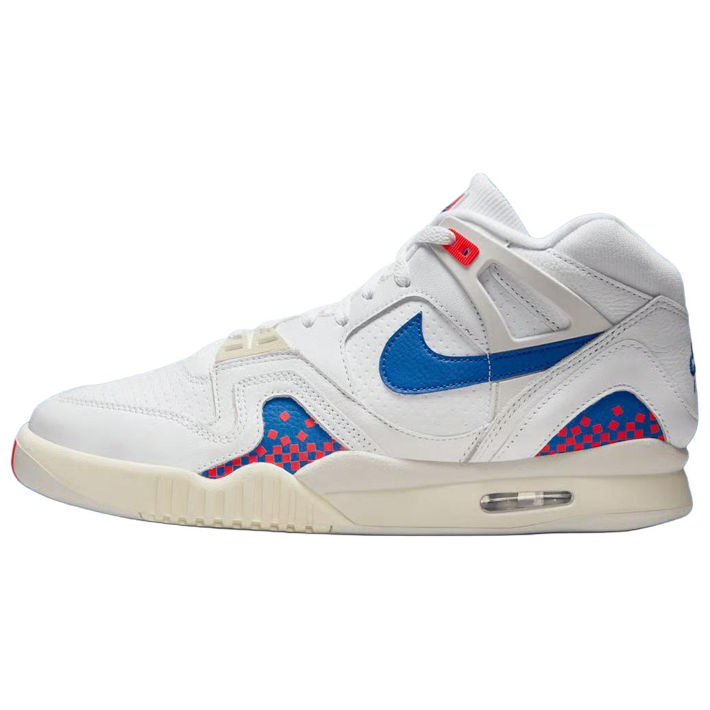 

Кроссовки Air Tech Challenge Ii Pixel Court 2025 Nike, White/Royal Blue/Laser Dark Red
