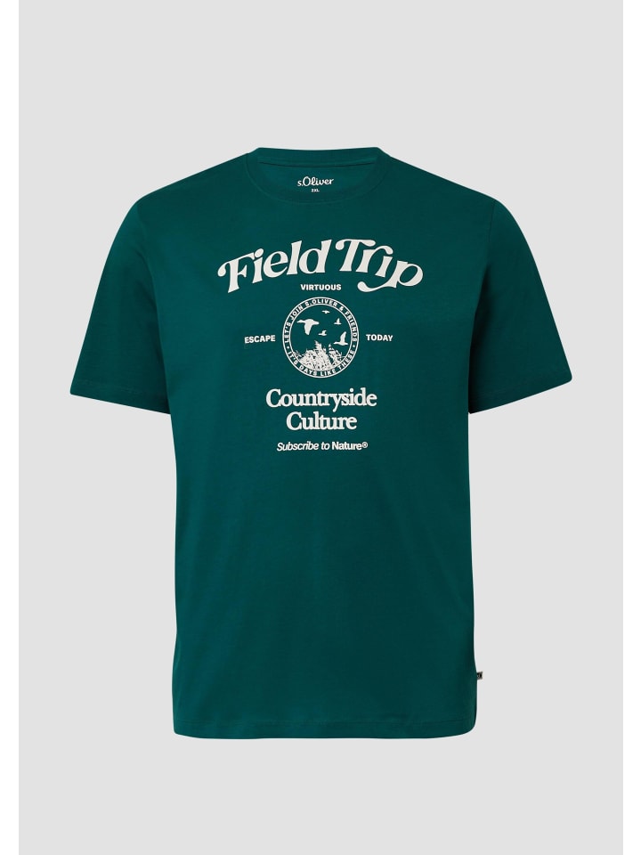 

Футболка цвета 79D1_fir green s.Oliver, Зеленый, Футболка цвета 79D1_fir green s.Oliver