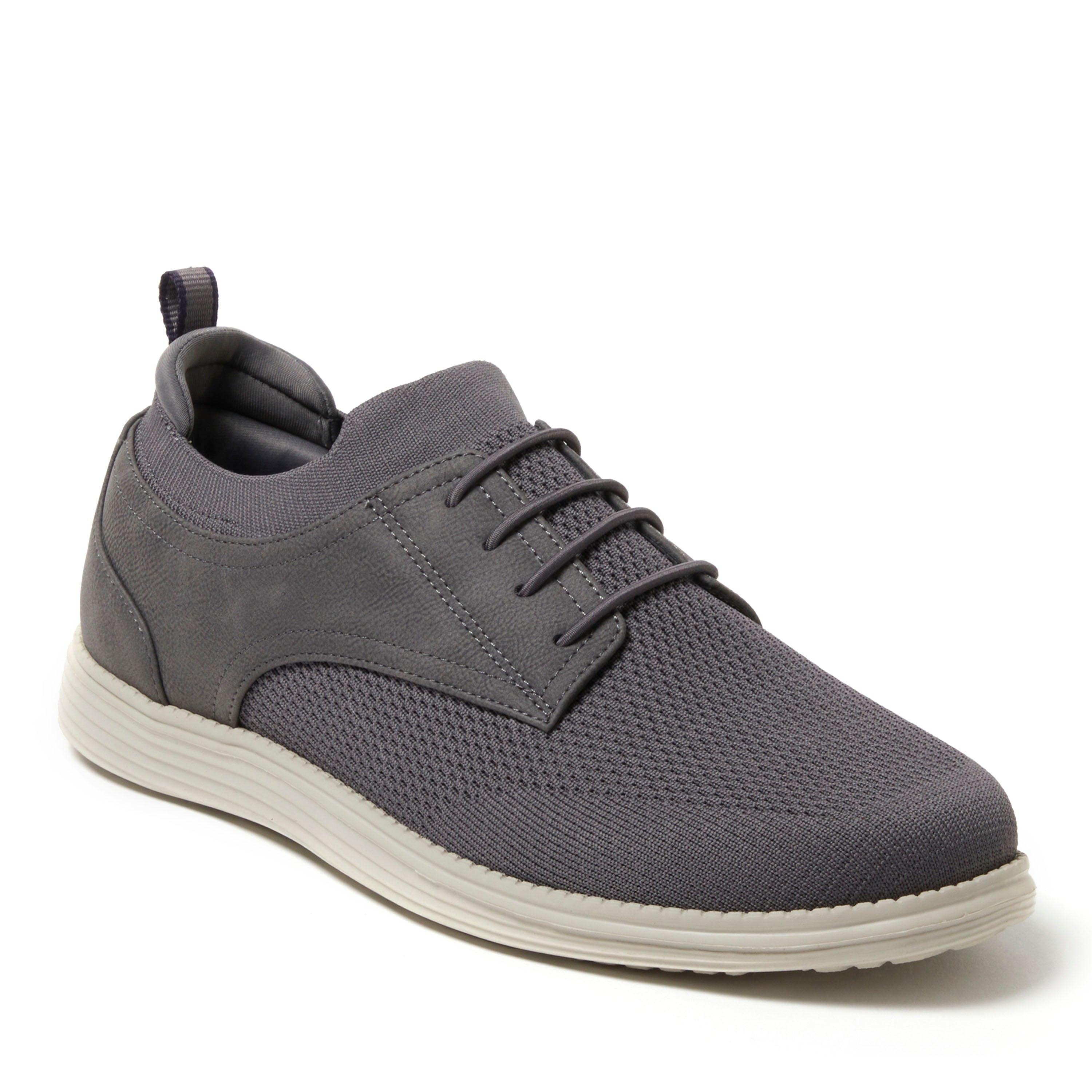 

Dearfoams Мужские кроссовки Nash Stretch Knit Oxford Slip On, цвет pavement