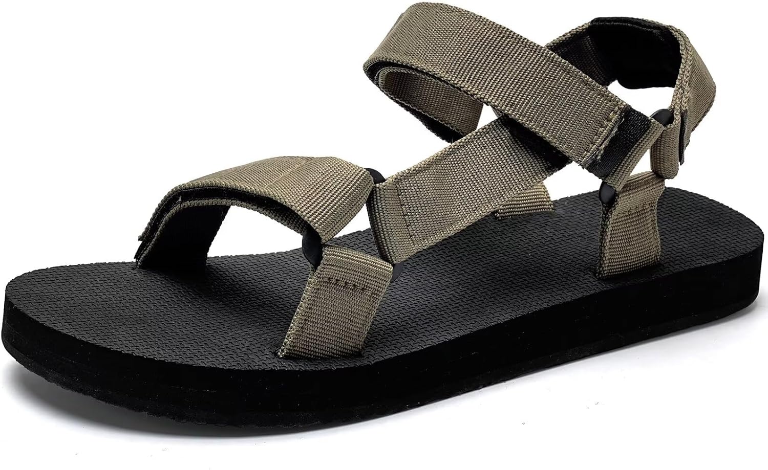 

Мужские сандалии WateLves для ходьбы, спорта и туризма, с регулировкой ремешков, легкие водные спортивные сандалии для пляжа, прогулок, рыбалки, путешествий, пеших прогулок и кемпинга, зеленый