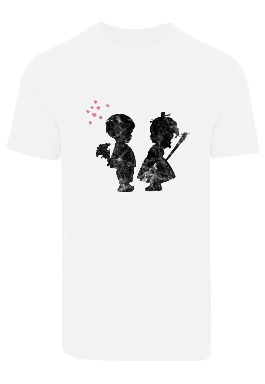 

Футболка Merchcode GIRL WITH A STICK, белый