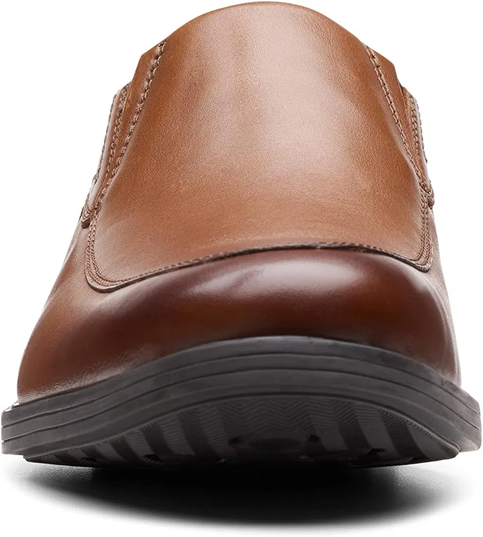Лоферы Clarks, темно-коричневая кожа — фото 2
