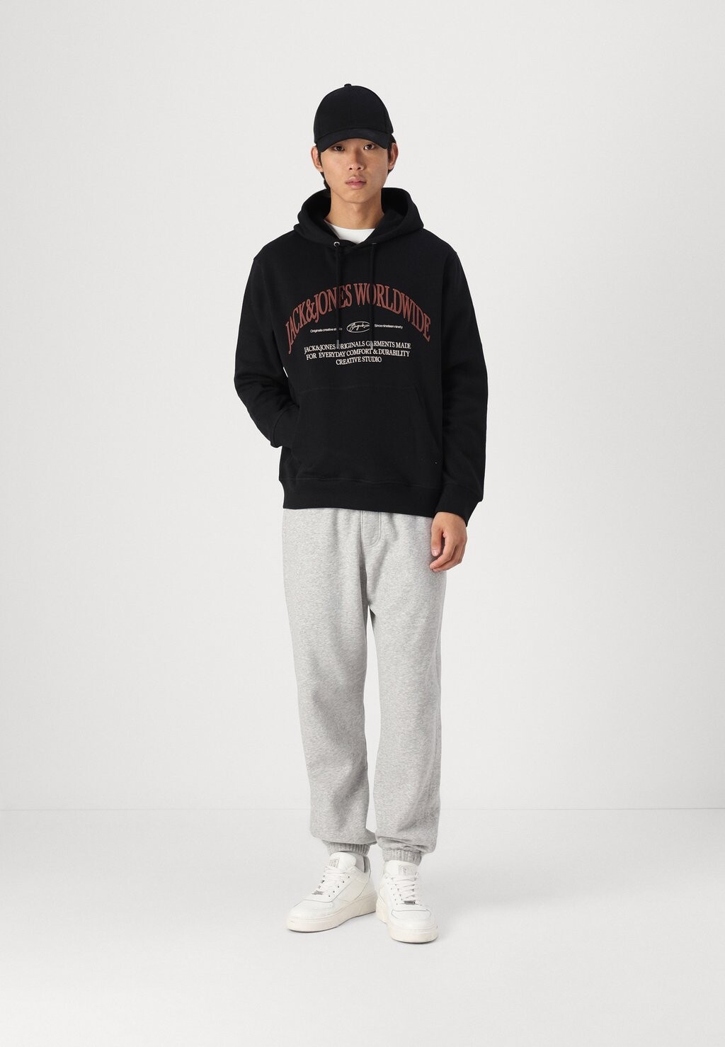 

Толстовка JORFREDERIKSBERG MARGATE HOOD Jack & Jones, черный