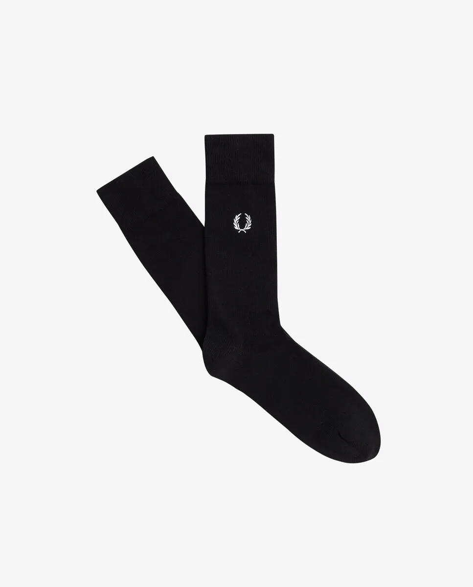 

Простые мужские носки выше колена Fred Perry, чёрный