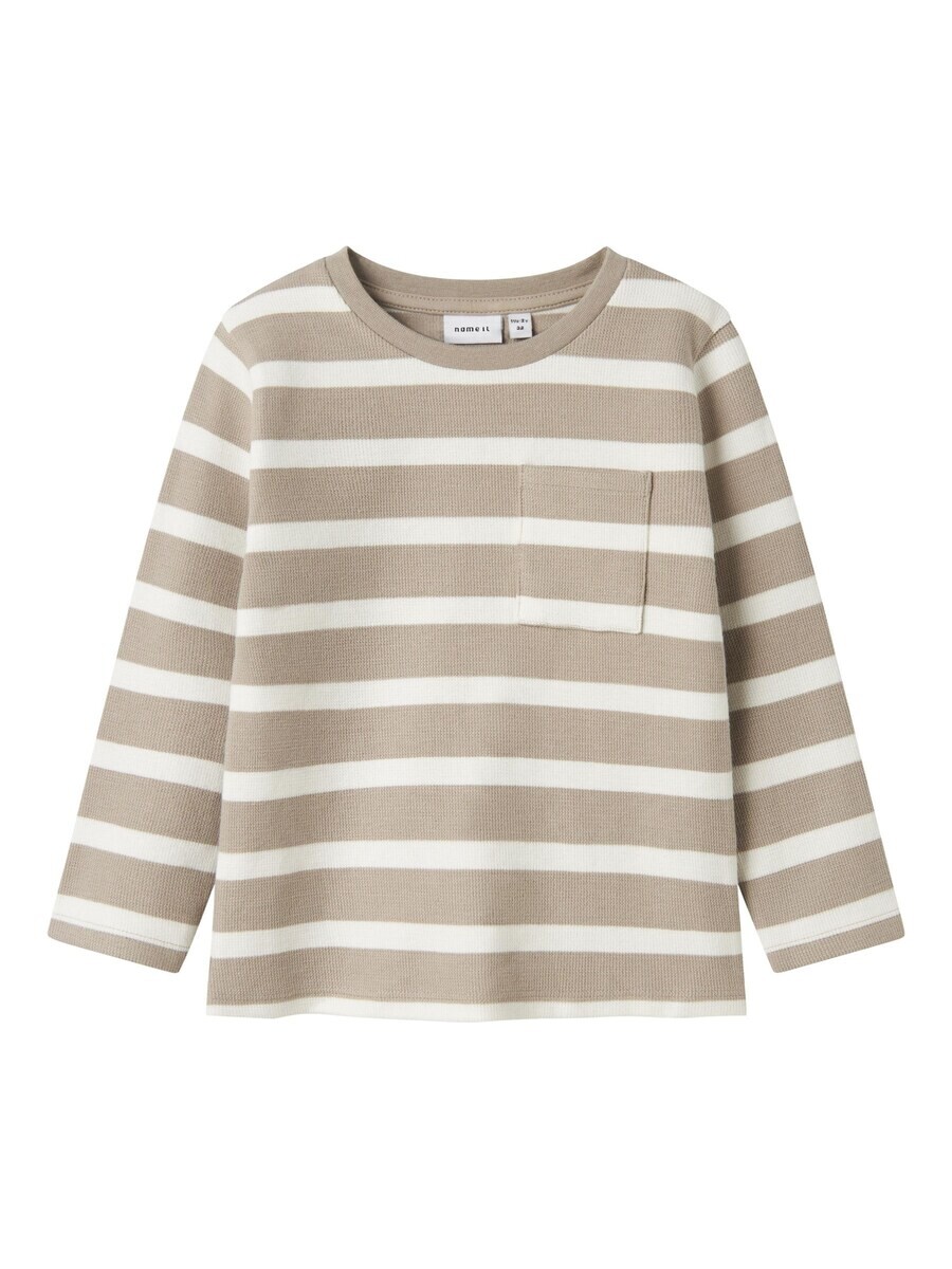 

Лонгслив NAME IT Shirt, серый