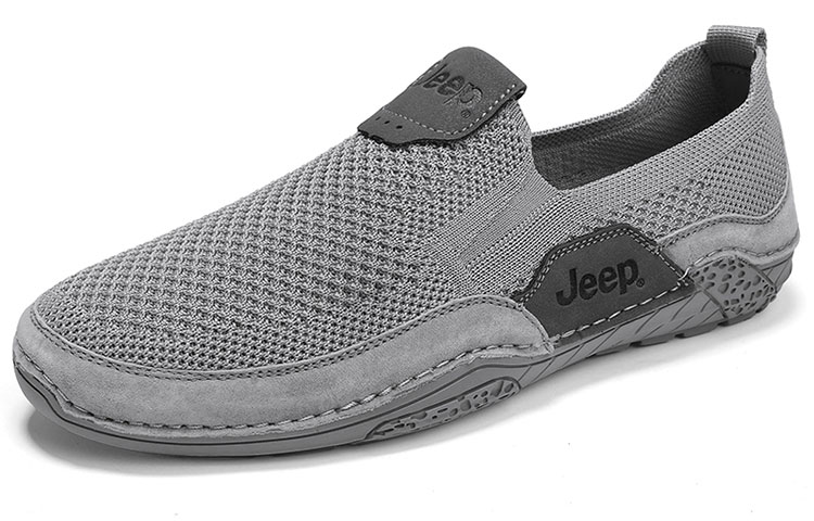 Jeep Мужские треккинговые туфли River серые, цвет Gray — фото 4