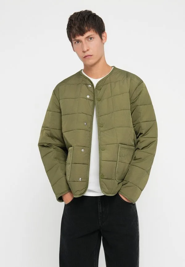 Стеганая легкая куртка Adidas Originals, Focus Olive — фото 4