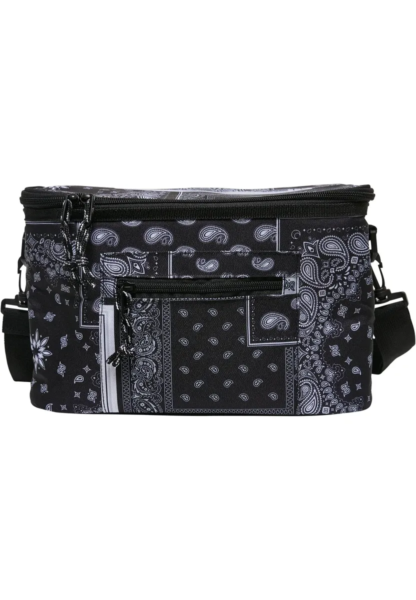 

Сумка через плечо URBAN CLASSICS " Urban Classics Unisex Bandana Patchwork Print Cooling Bag" (1 шт.), черно-белый