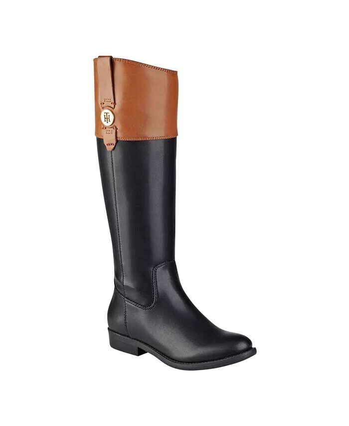 Женские сапоги Shano Riding Style с круглым носком Tommy Hilfiger, мультиколор