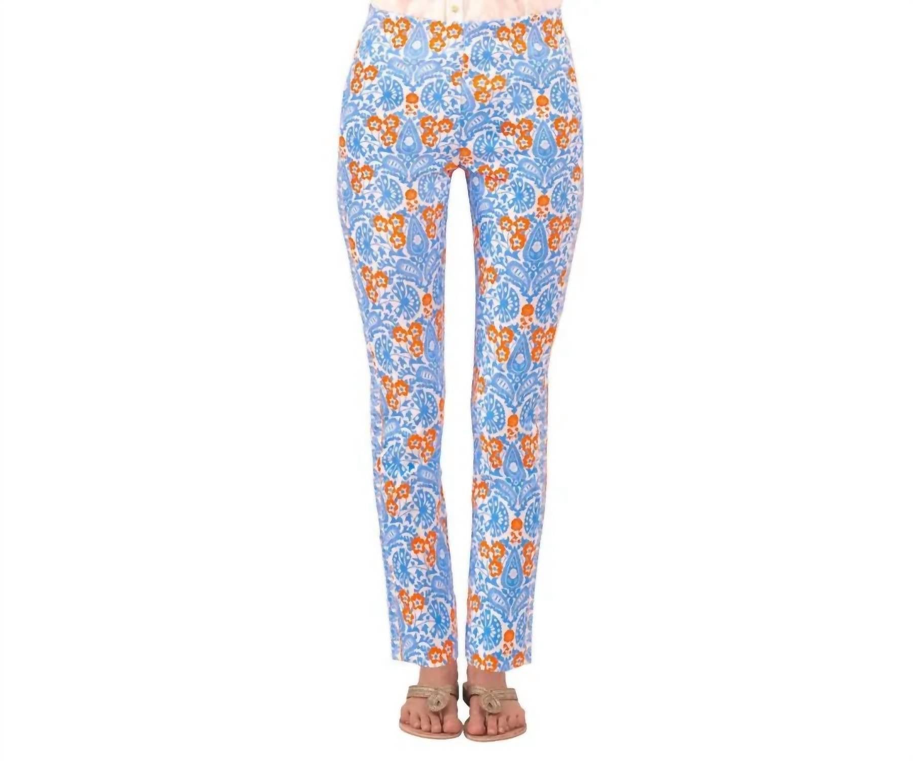 

Бесконтактные штаны Pull On в Восточной Индии GRETCHEN SCOTT, цвет east india