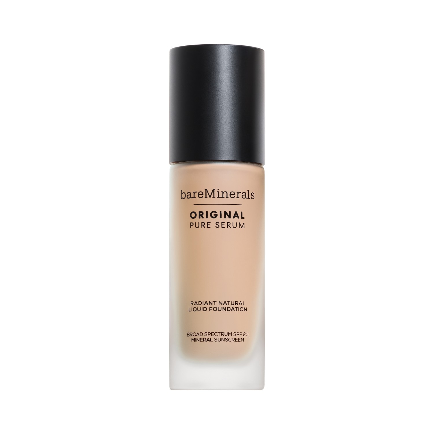 

Тональный крем для лица original pure serum radiant natural liquid mineral spf 20 Bareminerals, light cool 2, объем 30 мл